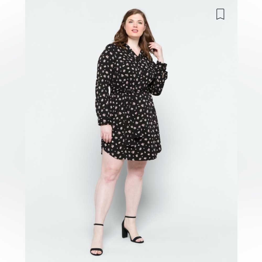 EUC Pretty Shirt Dress 🌸 - Picture 3 of 13